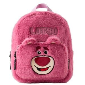 Zara Pink Lotso Plush Backpack